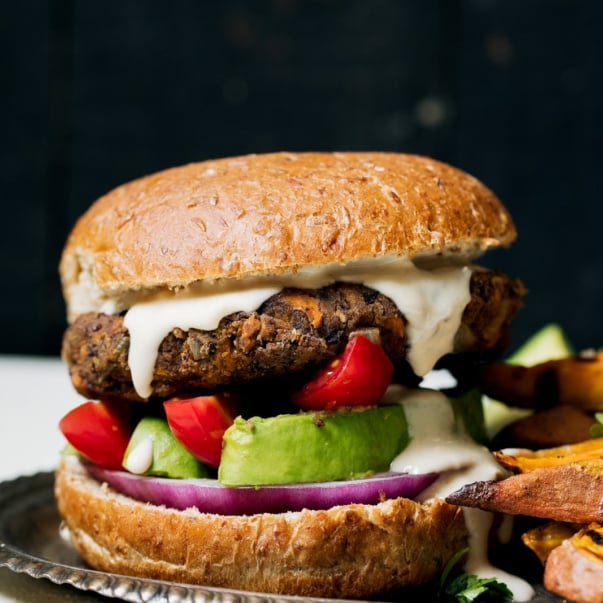 vegan black bean burgers