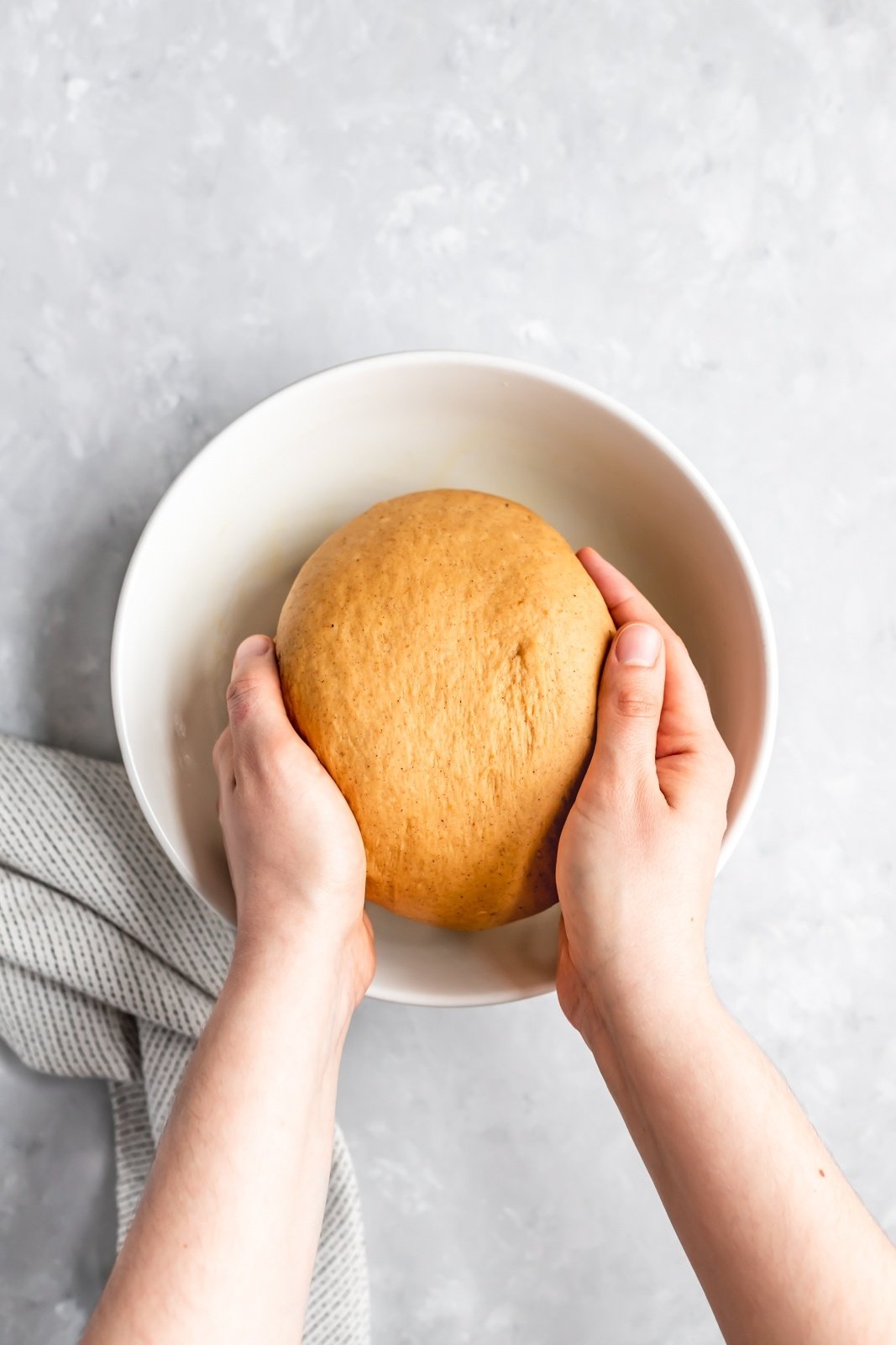 pumpkin cinnamon roll dough